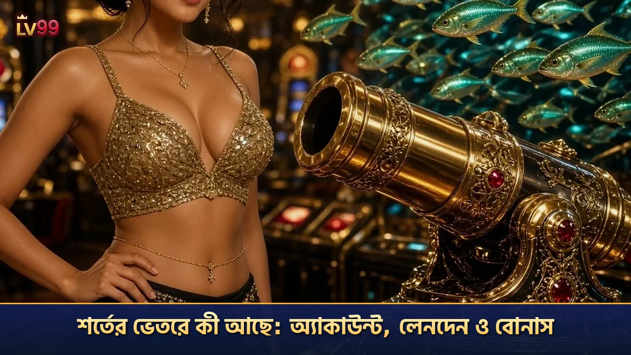 শর্তের ভেতরে কী আছে: অ্যাকাউন্ট, লেনদেন ও বোনাস